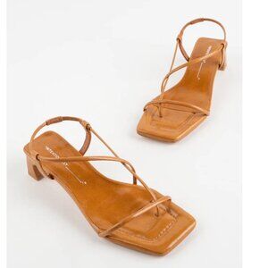 Intentionally blank anca heel Toffee - 37